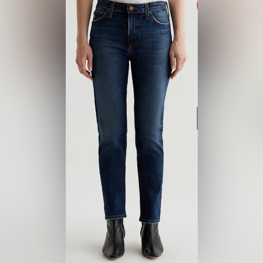 AG Mari High-Rise Slim Straight Leg Jeans Sz 29